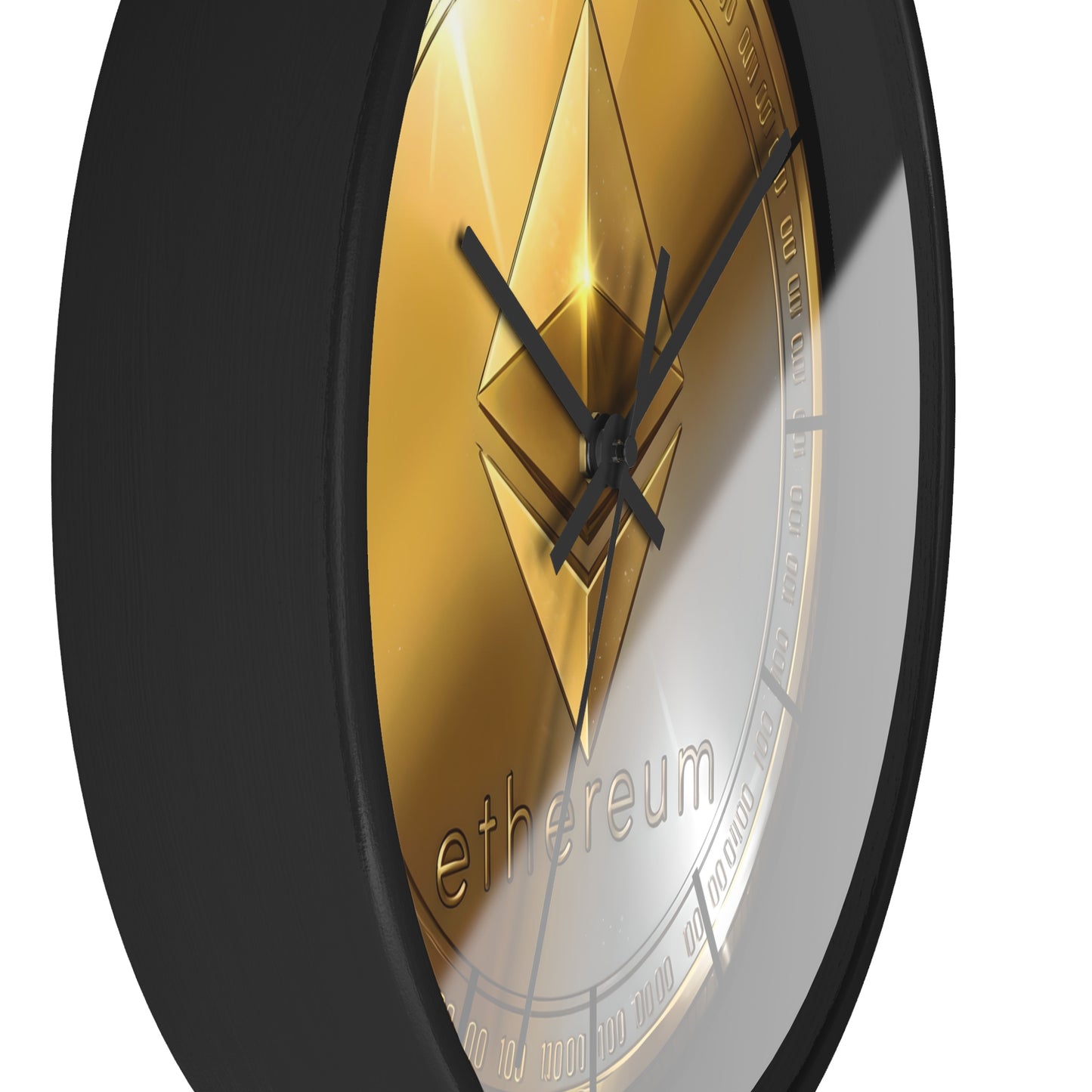 Ethereum Coin Wall Clock
