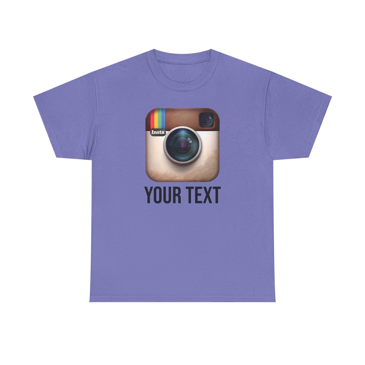 Custom Instagram | Unisex Heavy Cotton Tee