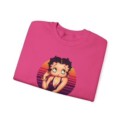Betty Boop-Inspired Vintage Sweatshirt