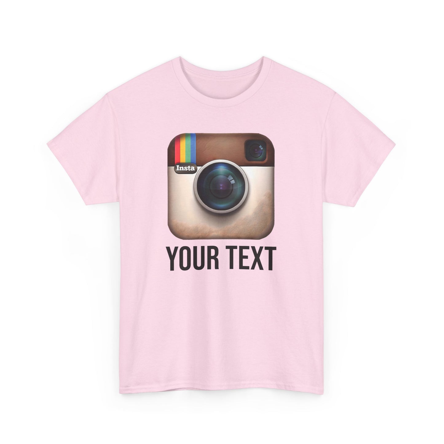 Custom Instagram | Unisex Heavy Cotton Tee