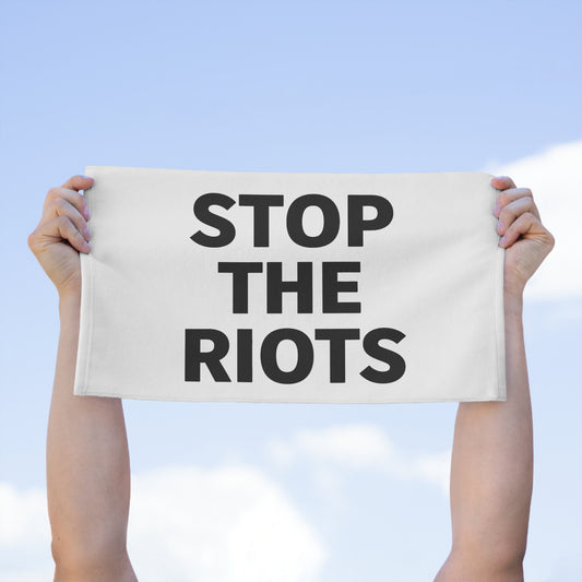 Statement Rally Towel - Stop the Riots