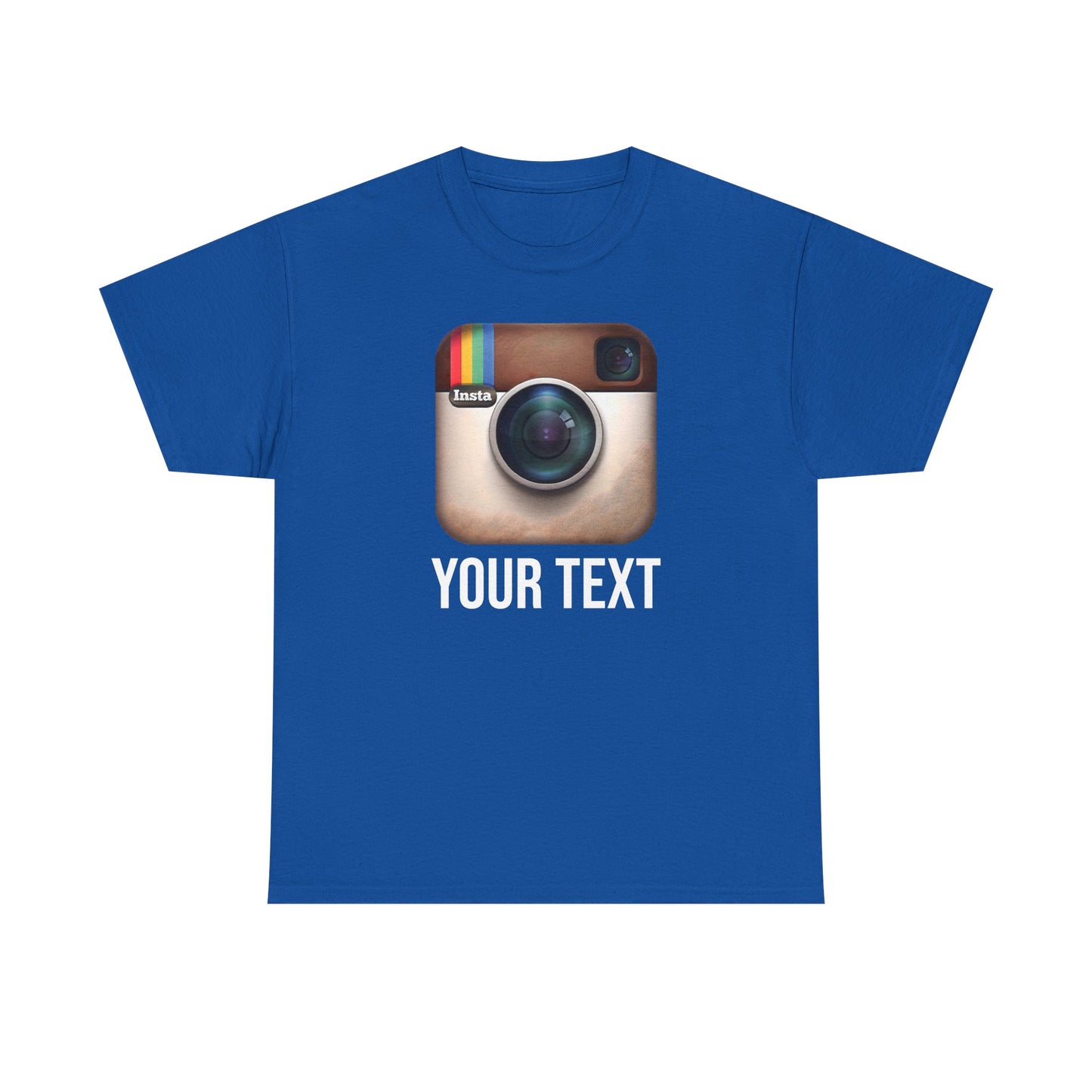 Custom Instagram | Unisex Heavy Cotton Tee