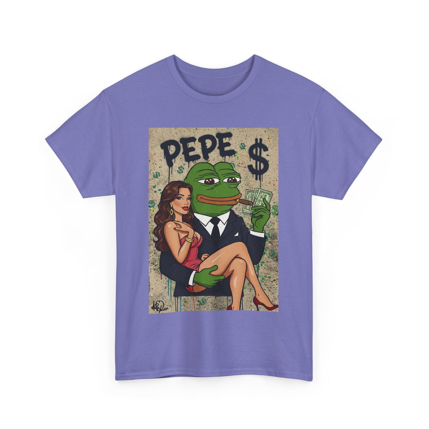 PEPE Rich - Crypto Unisex Heavy Cotton Tee