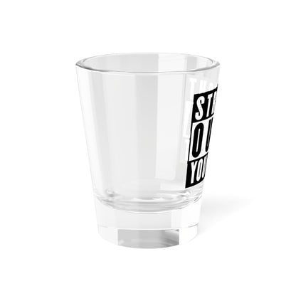 Custom Straigh Outta | Shot Glass, 1.5oz