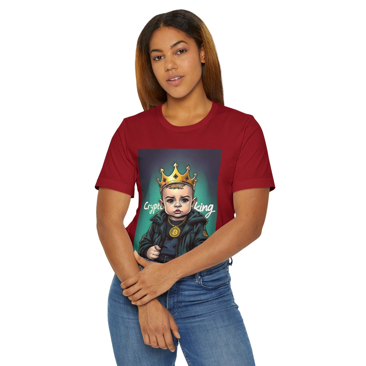 CryptoKid King i  | Unisex Jersey T-Shirt