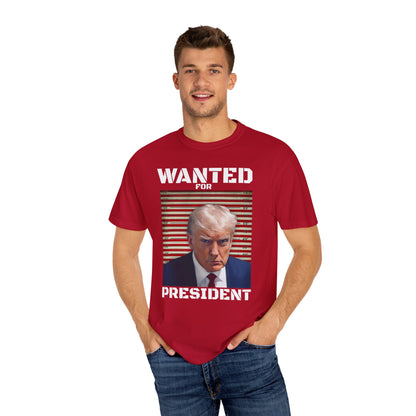 Wanted for President - Trump T-Shirt