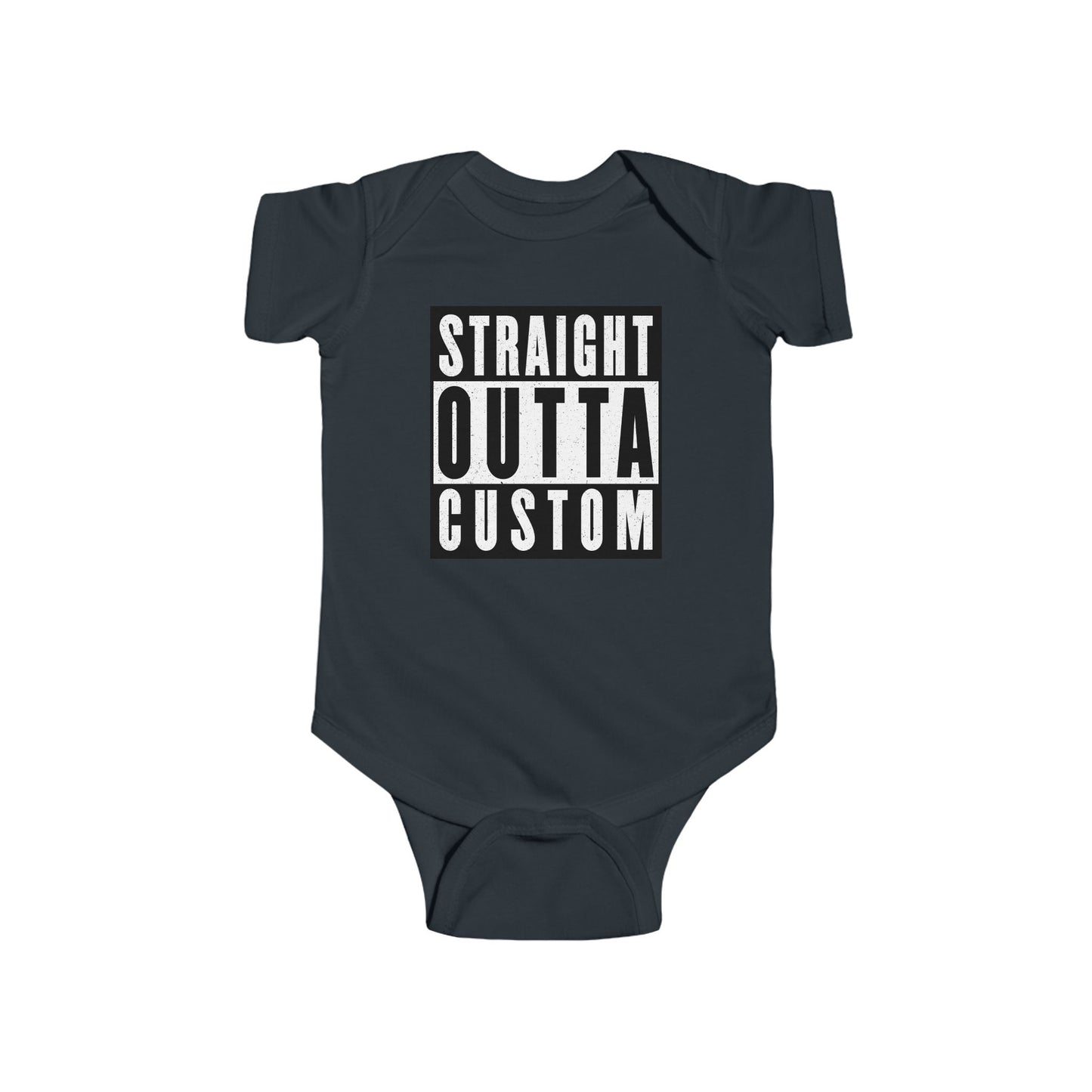 Straight Outta Your Text - Baby Jersey Bodysuit