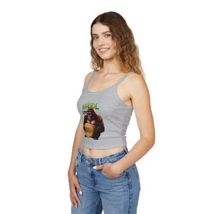 XRP #HODL Ape Crypto - Women's Strap Tank Top