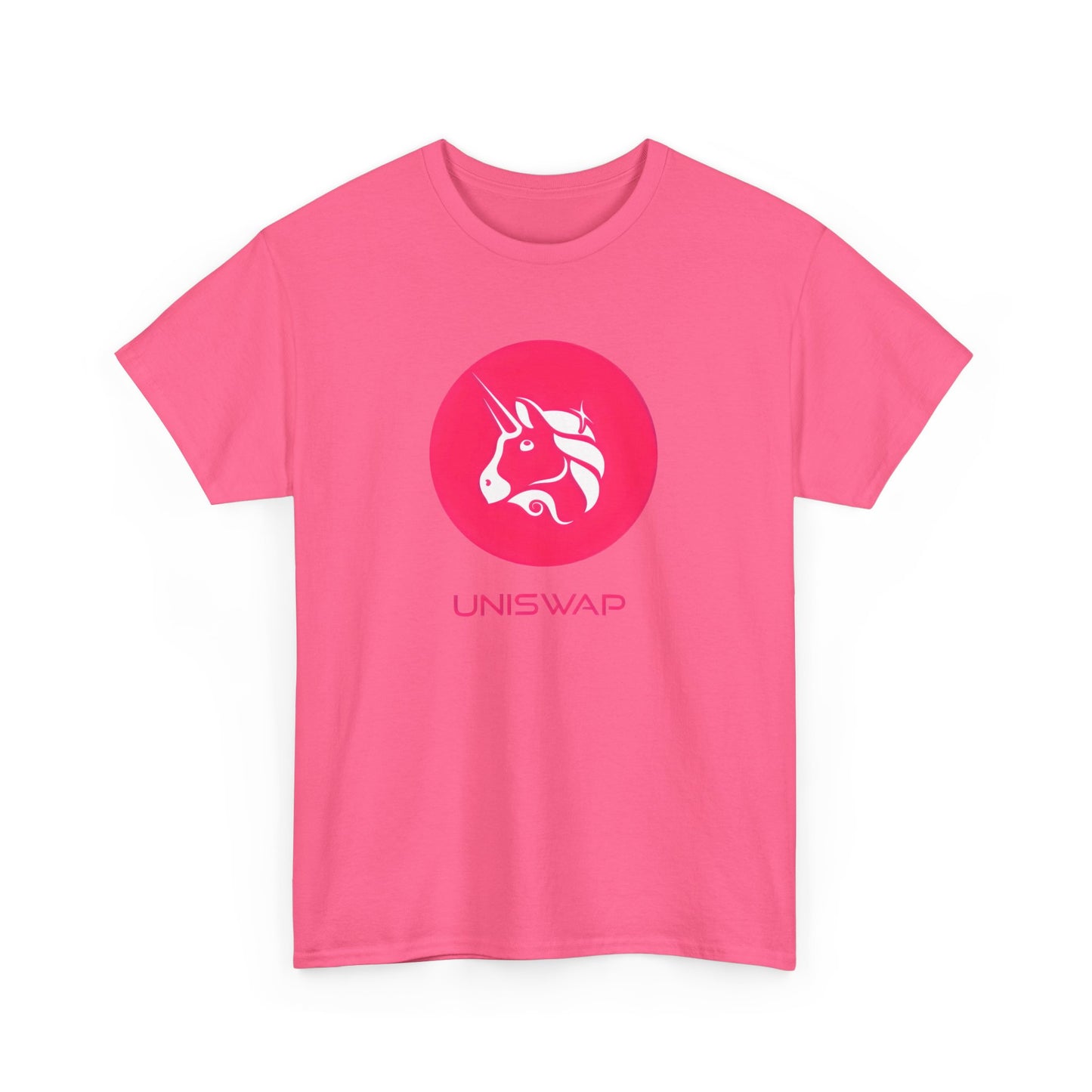 UNISWAP crypto Unisex Heavy Cotton Tee