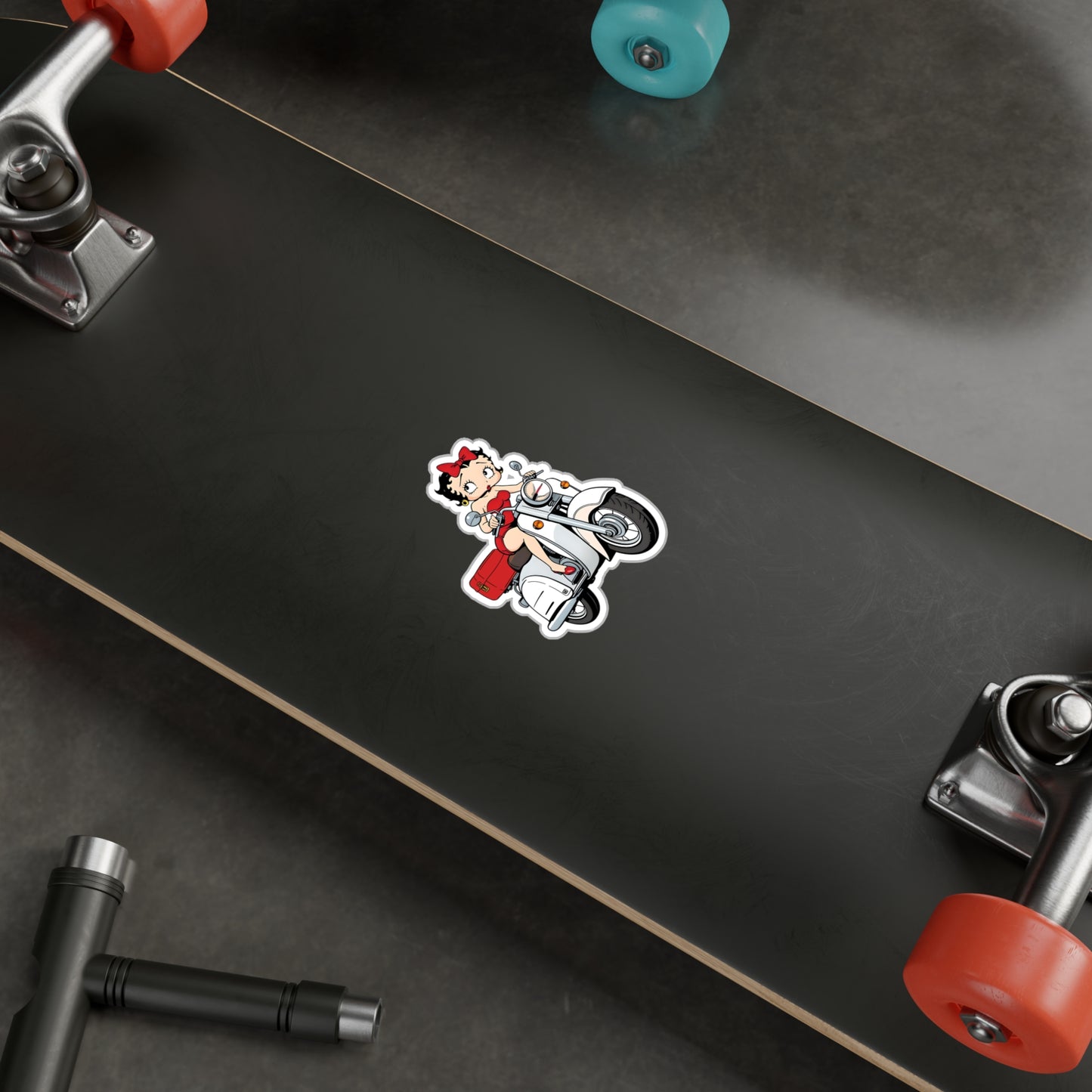 Betty Boop Scooter | Kiss-Cut Vinyl Decals