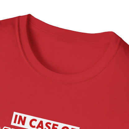 Emergency Alert Custom Text | Unisex Softstyle Tee