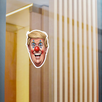 Anti Trump Clown Face - Kiss Cut Vinyl Decals