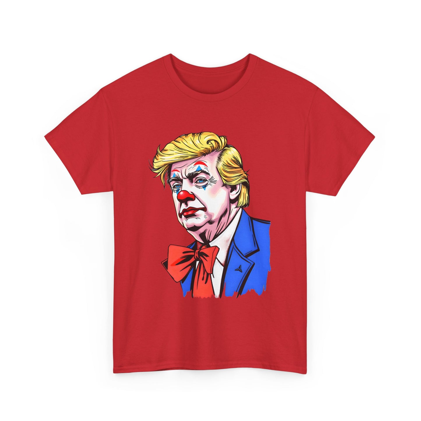 Trump Clown ii - Anti Trump Unisex Heavy Cotton Tee