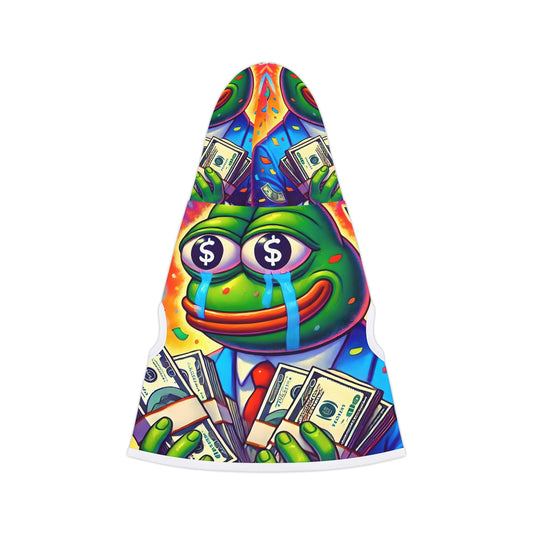 PEPE CASH Pet Hoodie - Pets, Fun Fashion for Dogs, Colorful Dog Wear, Unique Pet Outfit, Perfect for Pet Birthdays, Pet Parties, Gift