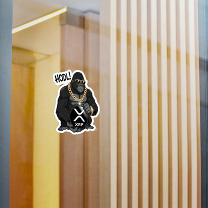 XRP Ape #HODL | Vinyl Stickers