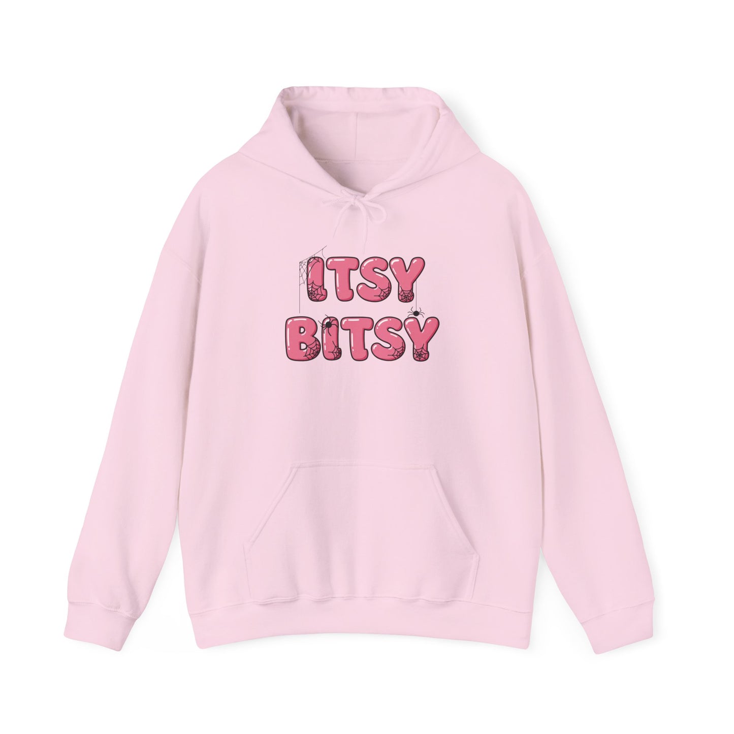 Itsy Bitsy Hoodie for Cozy Days, Perfect Gift for Friends, Cute Comfort Wear, Unique Statement Sweatshirt, Ideal for Spring Gatherings
