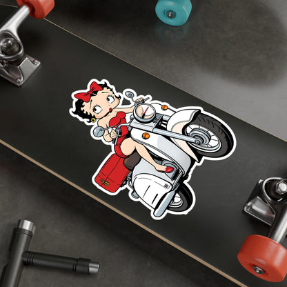 Betty Boop Scooter | Kiss-Cut Vinyl Decals