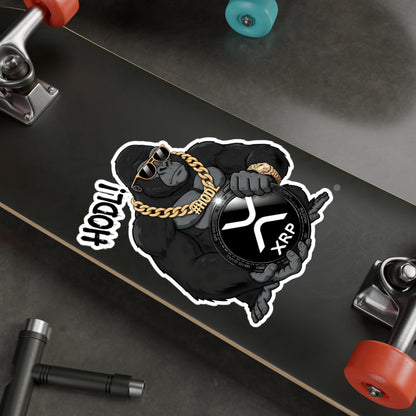 XRP Ape #HODL | Vinyl Stickers
