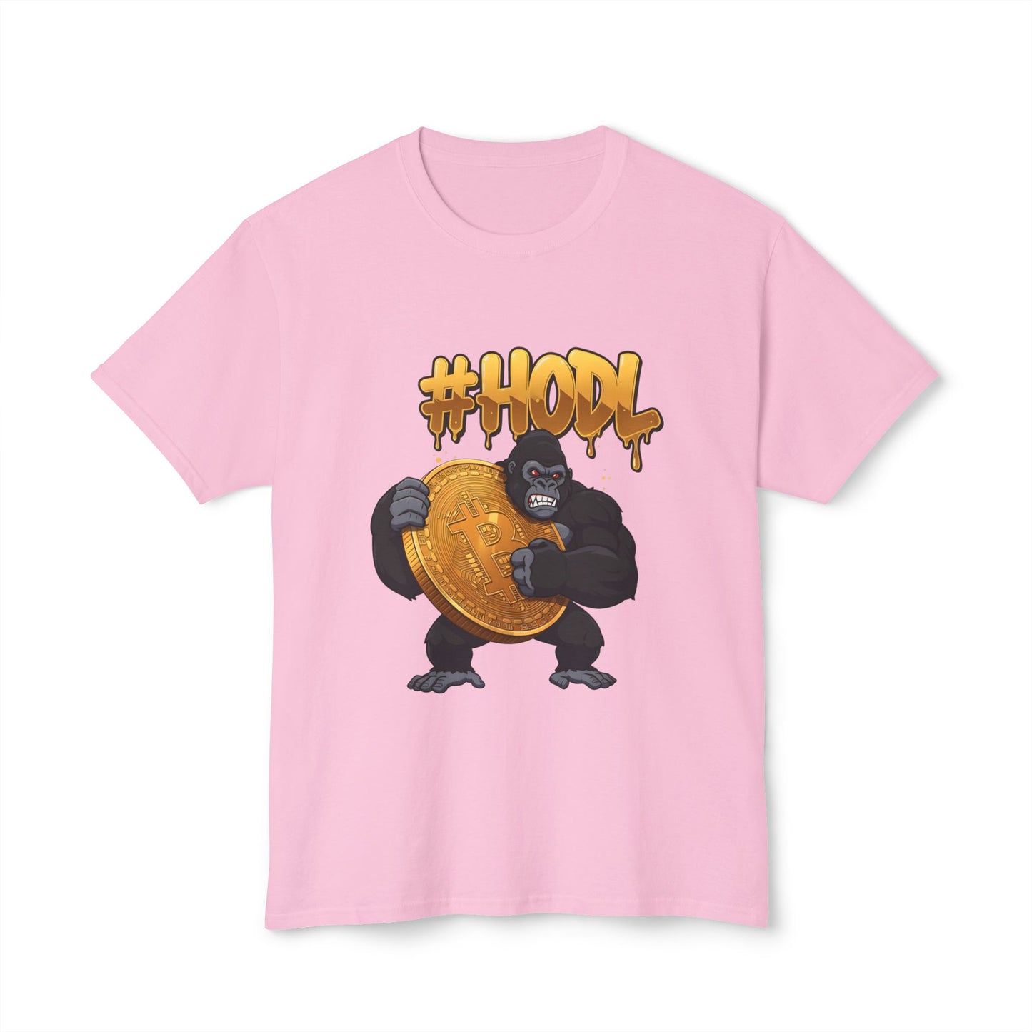 BITCOIN Crypto T-shirt featuring #HODL Ape