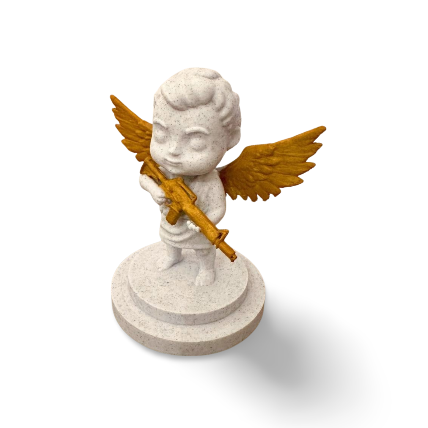 Cupid Locked & Loaded Figurine