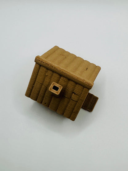 Log Cabin Pet Pod – Safe, Eco-Friendly Home for Your Tiny Pets