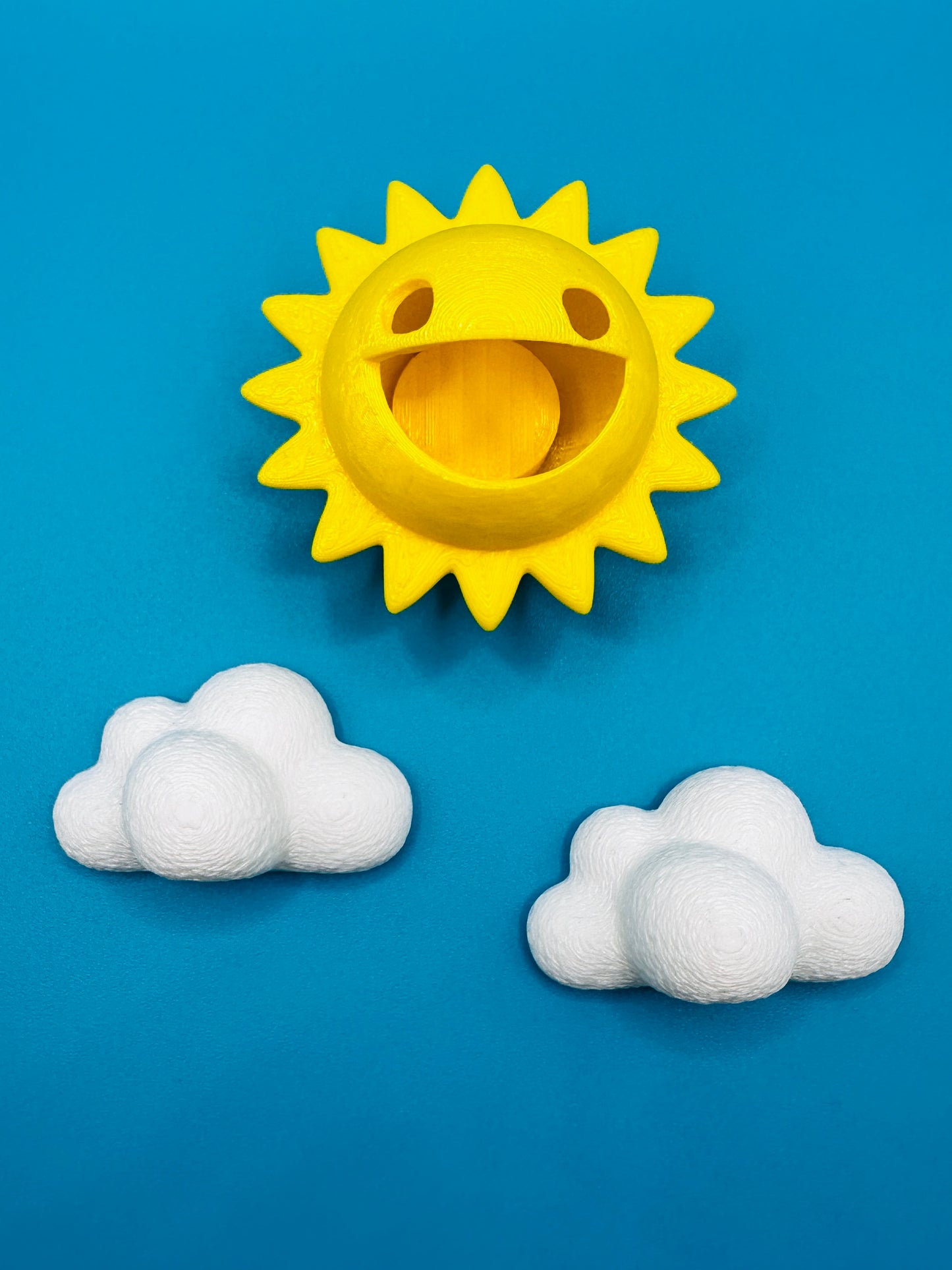 Sun & Clouds | Jumping Spider Decor